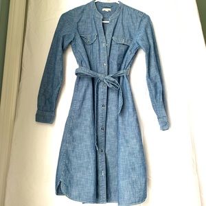 Gap Maternity Chambray Shirt Dress - Small